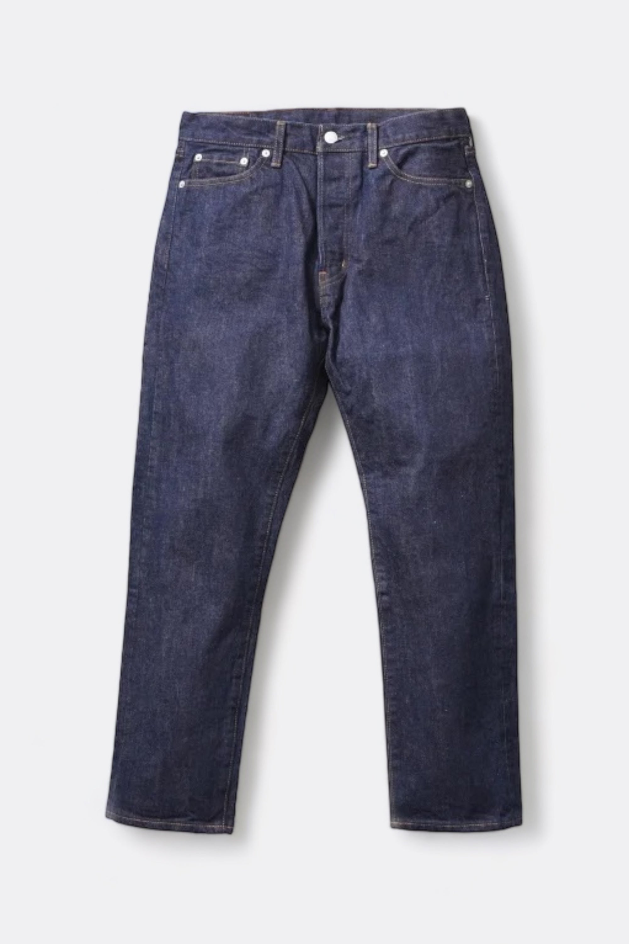 Ordinary Fits 5P 앵클 데님 원 워시 인디고