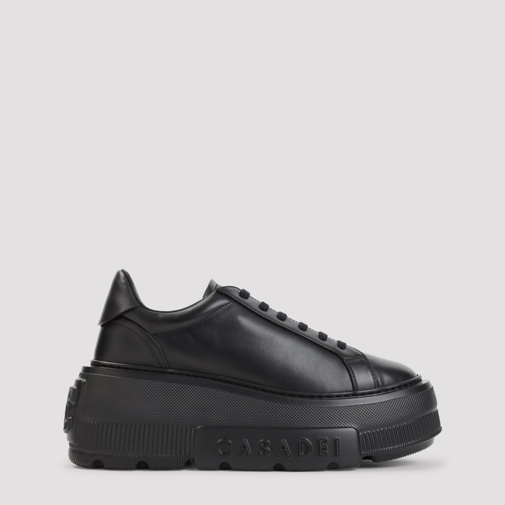 CASADEI 카사데이 여성 가죽 플랫폼 스니커즈
