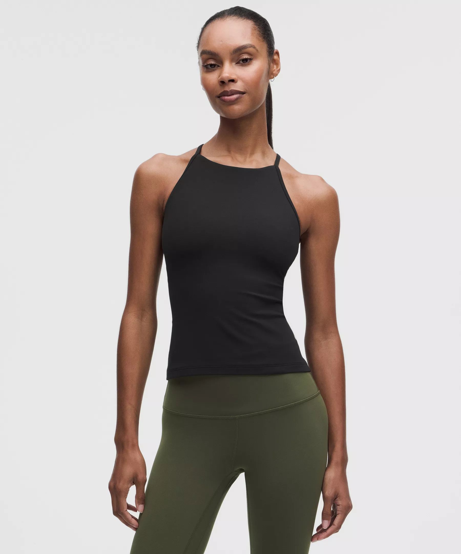 lululemon 플로우 Y 하이넥 탱크탑 *라이트 서포트, B/C컵