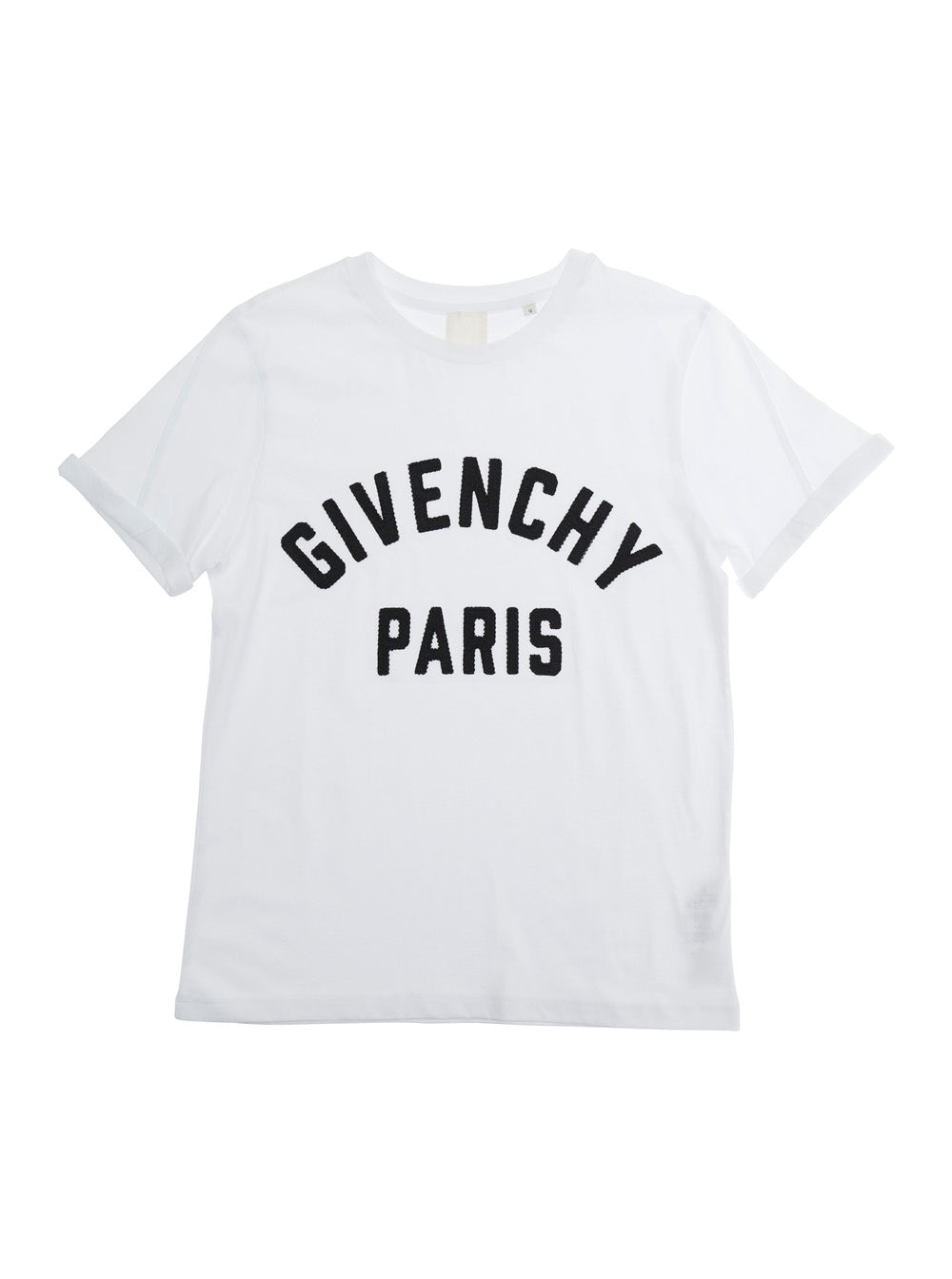 Givenchy Kids 로고 자수 티셔츠