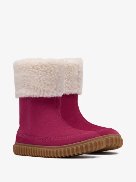 Clarks 코브 스너그 스웨이드 부츠