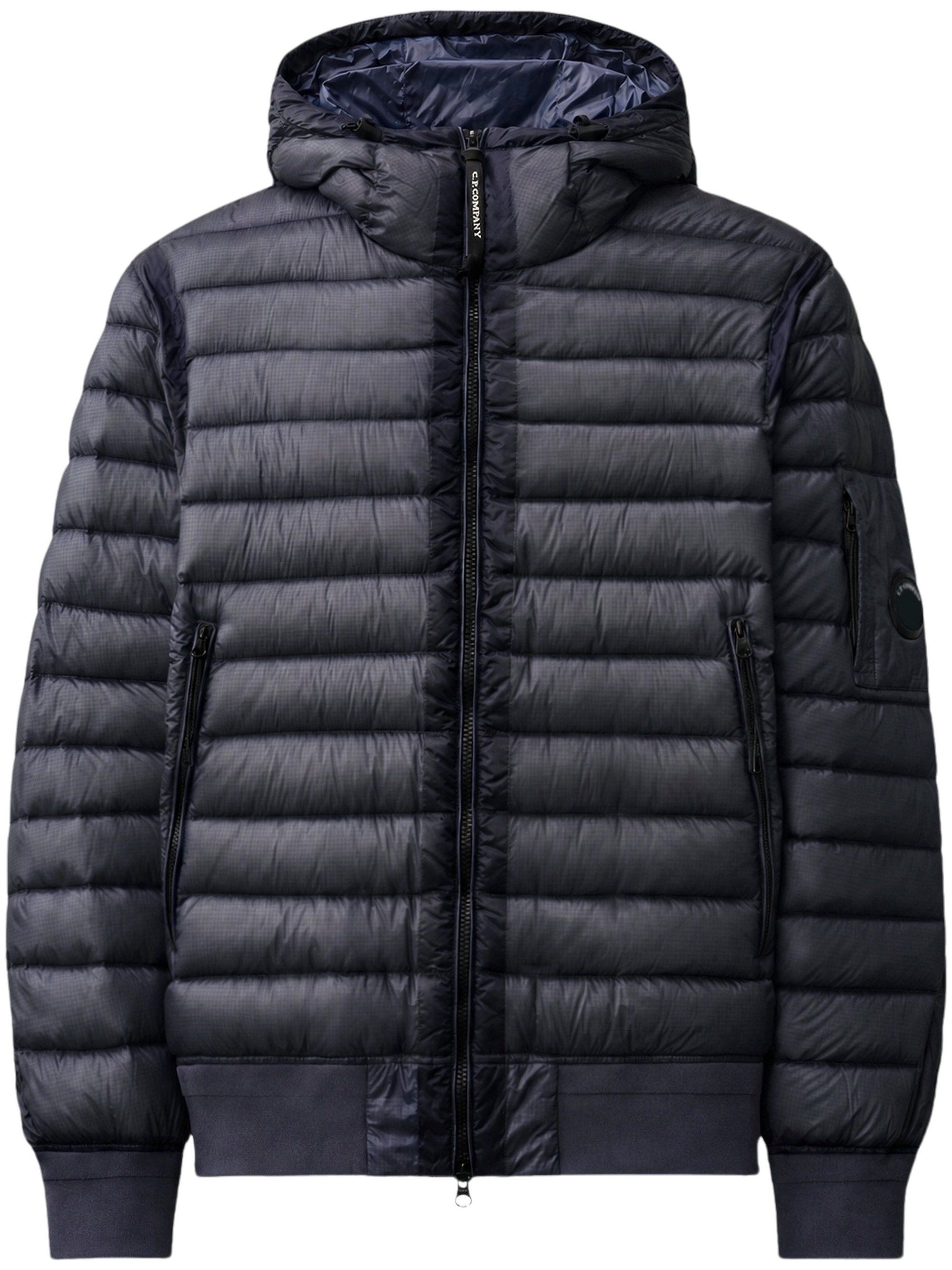 C.P. COMPANY 로고 다운 자켓