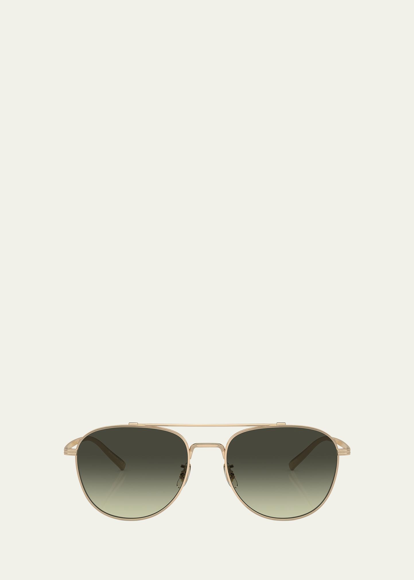 oliver peoples 리베티 티타늄 파일럿 선글라스