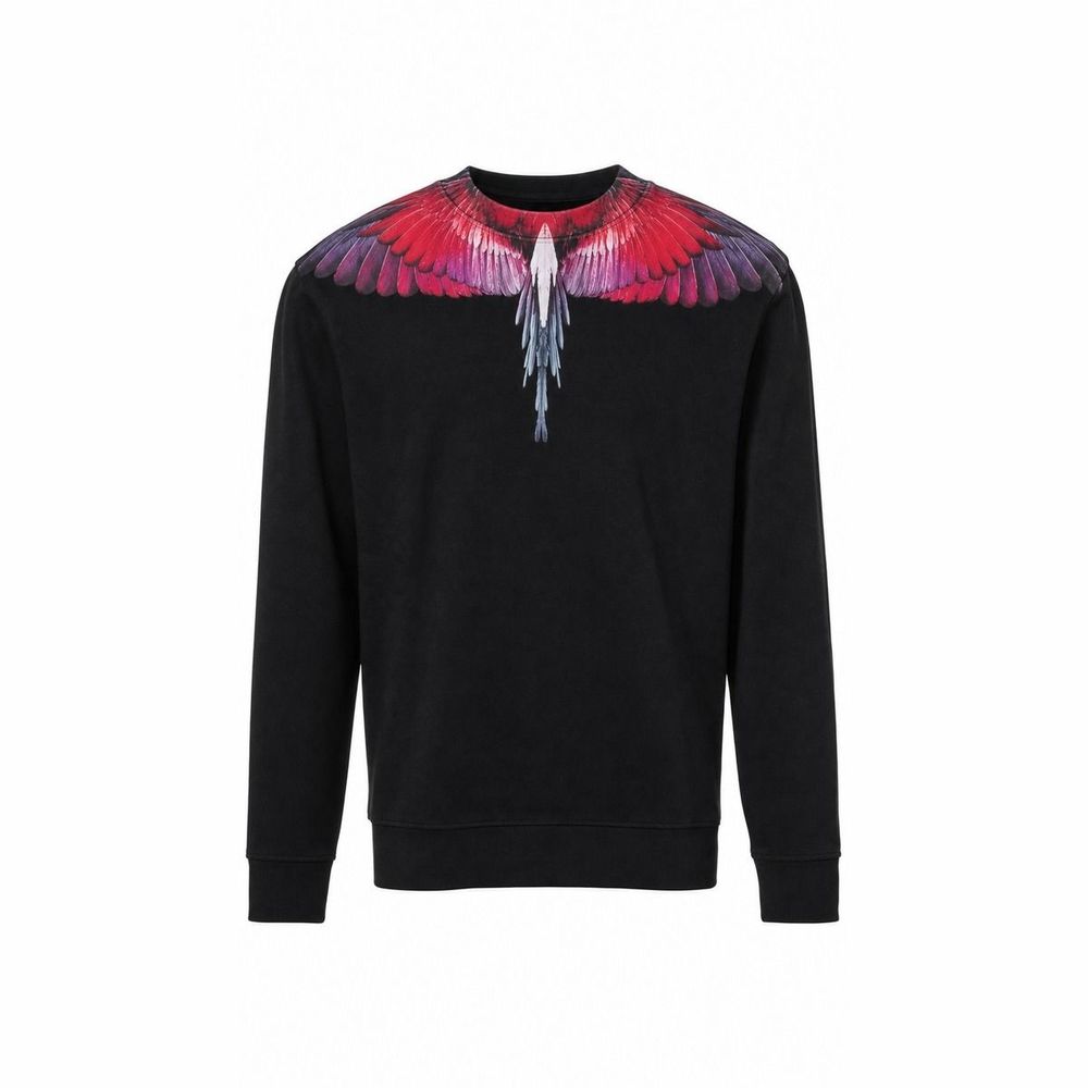 Marcelo Burlon Kids 윙 프린트 맨투맨