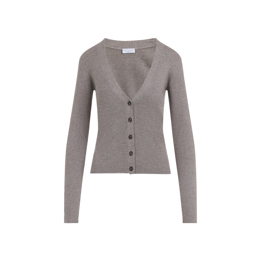 BRUNELLO CUCINELLI 브이넥 니트 가디건