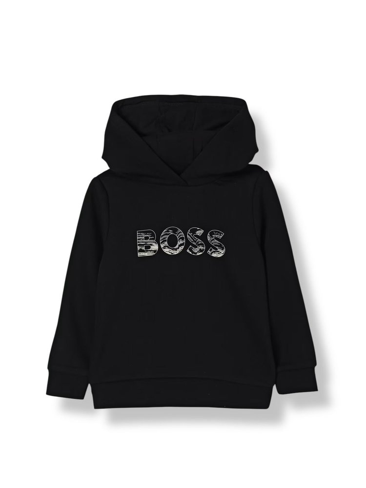 HUGO Kids 로고 후드티