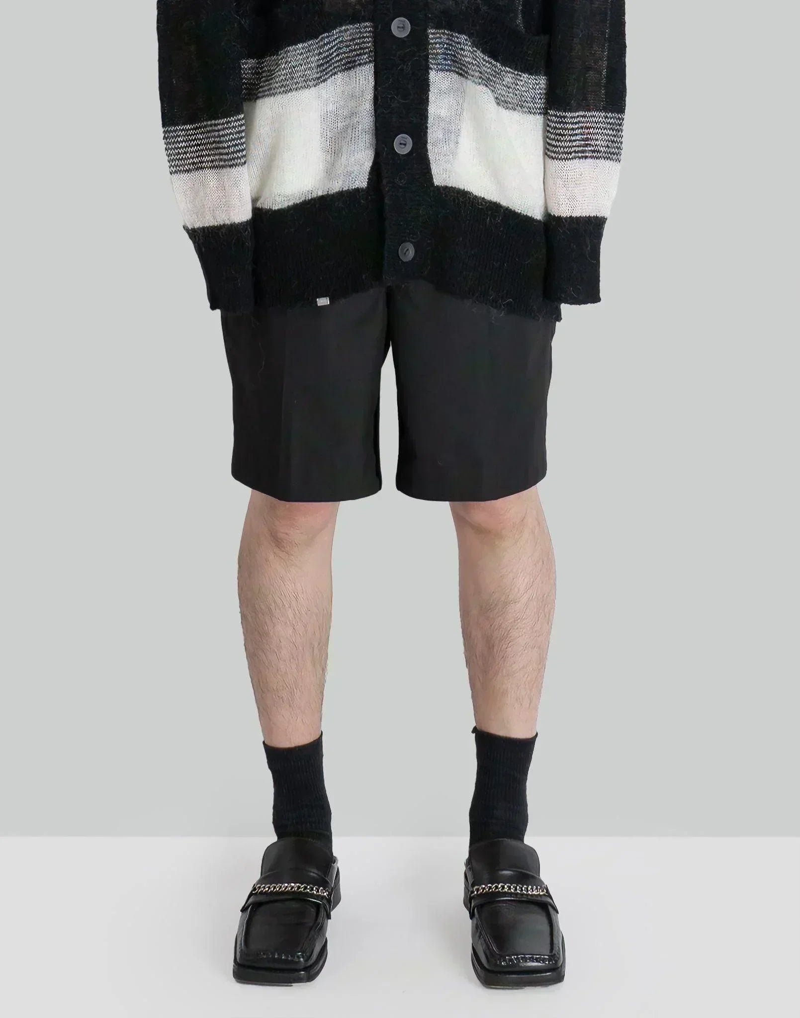 C2H4 지적 테일러드 반바지
