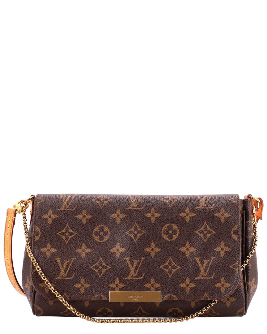 LOUIS VUITTON 브라운 모노그램 캔버스 페이보릿 MM