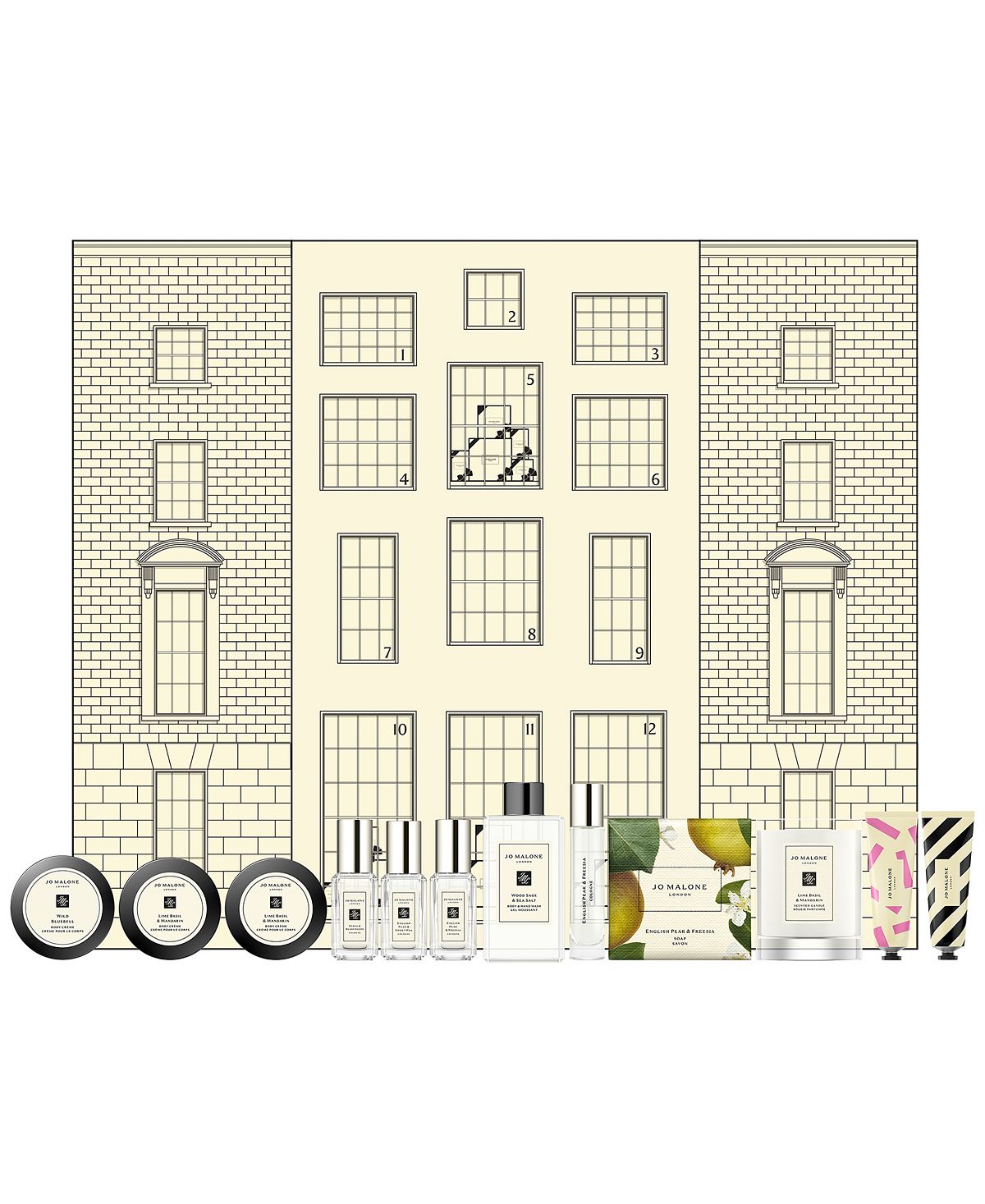 JO MALONE 12일의 어드벤트 캘린더 기프트 세트