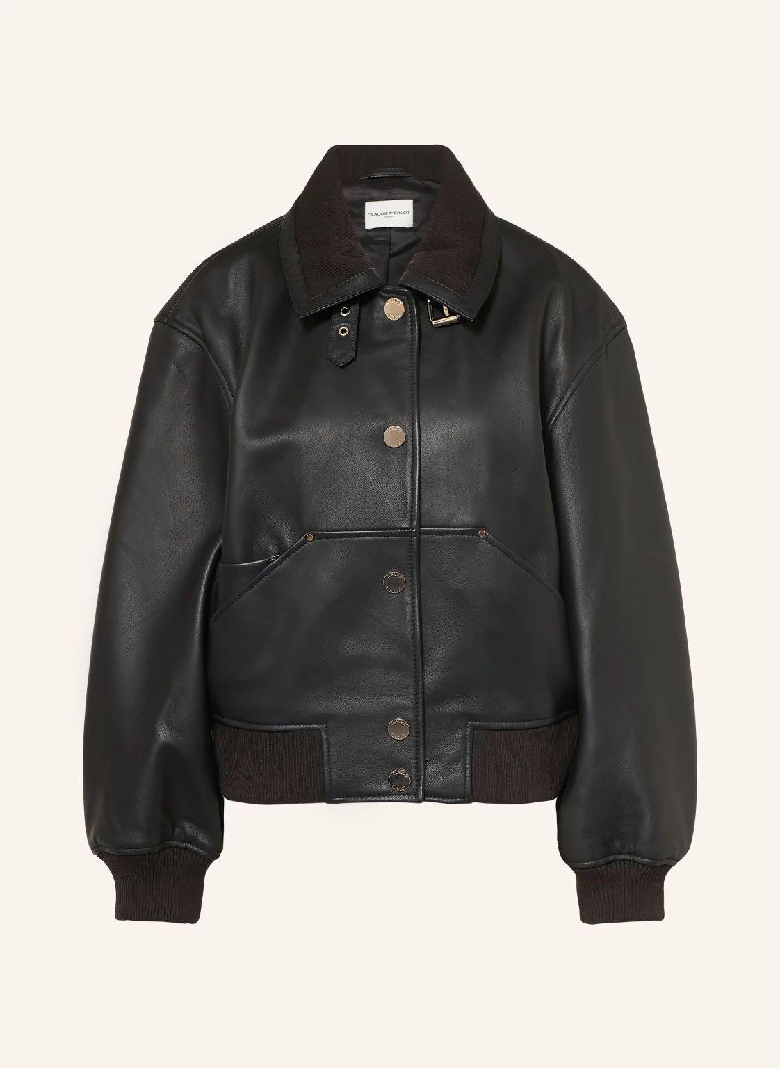 Claudie Pierlot  가죽 자켓