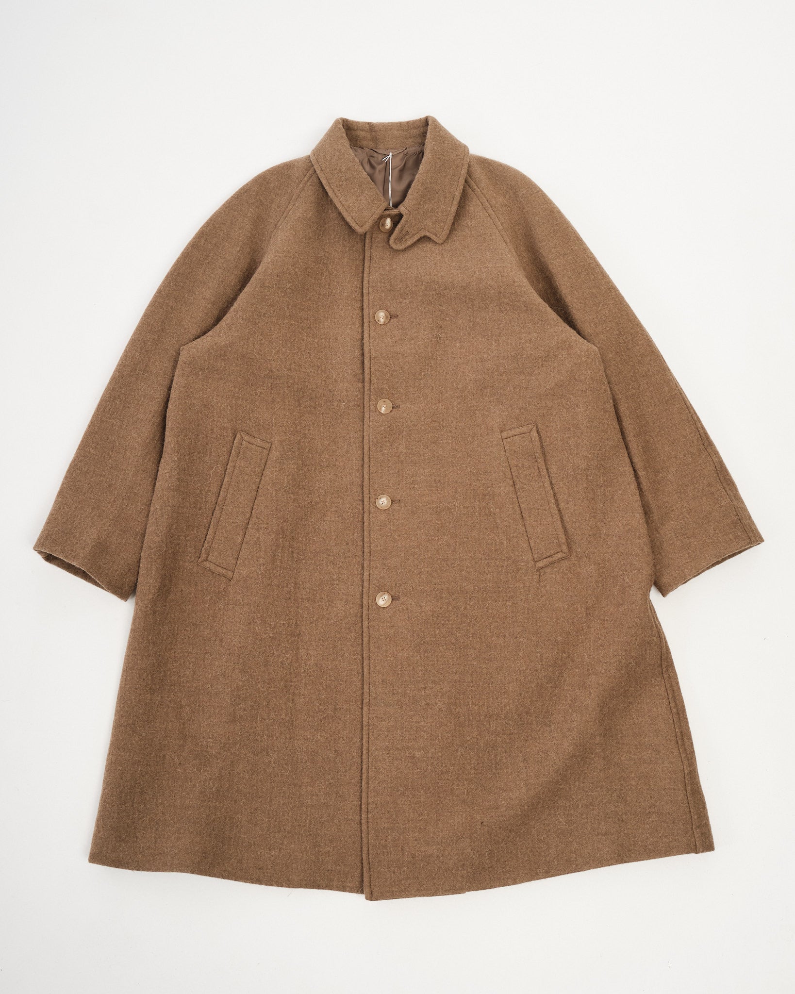Khaki Umbrella Coat | Kaptain Sunshine | FETCHING