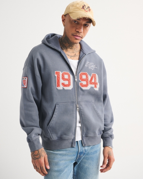 Abercrombie & Fitch FIFA 월드컵 풀집 후드티