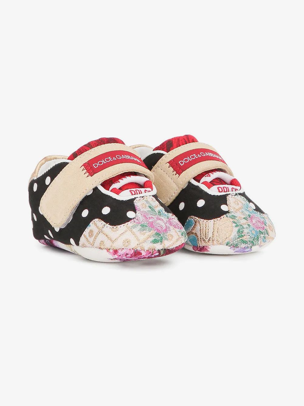 Dolce & Gabbana Kids 믹스드 프린트 스니커즈