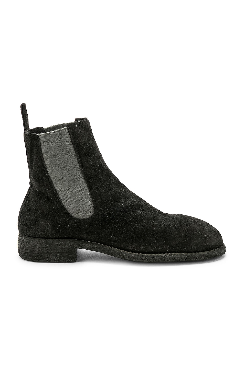 GUIDI 스웨이드 첼시 부츠