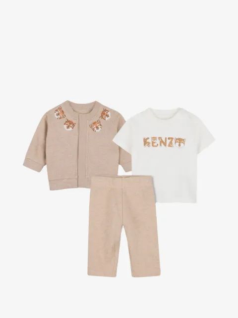 Kenzo Kids 호피 프린트 3피스 세트