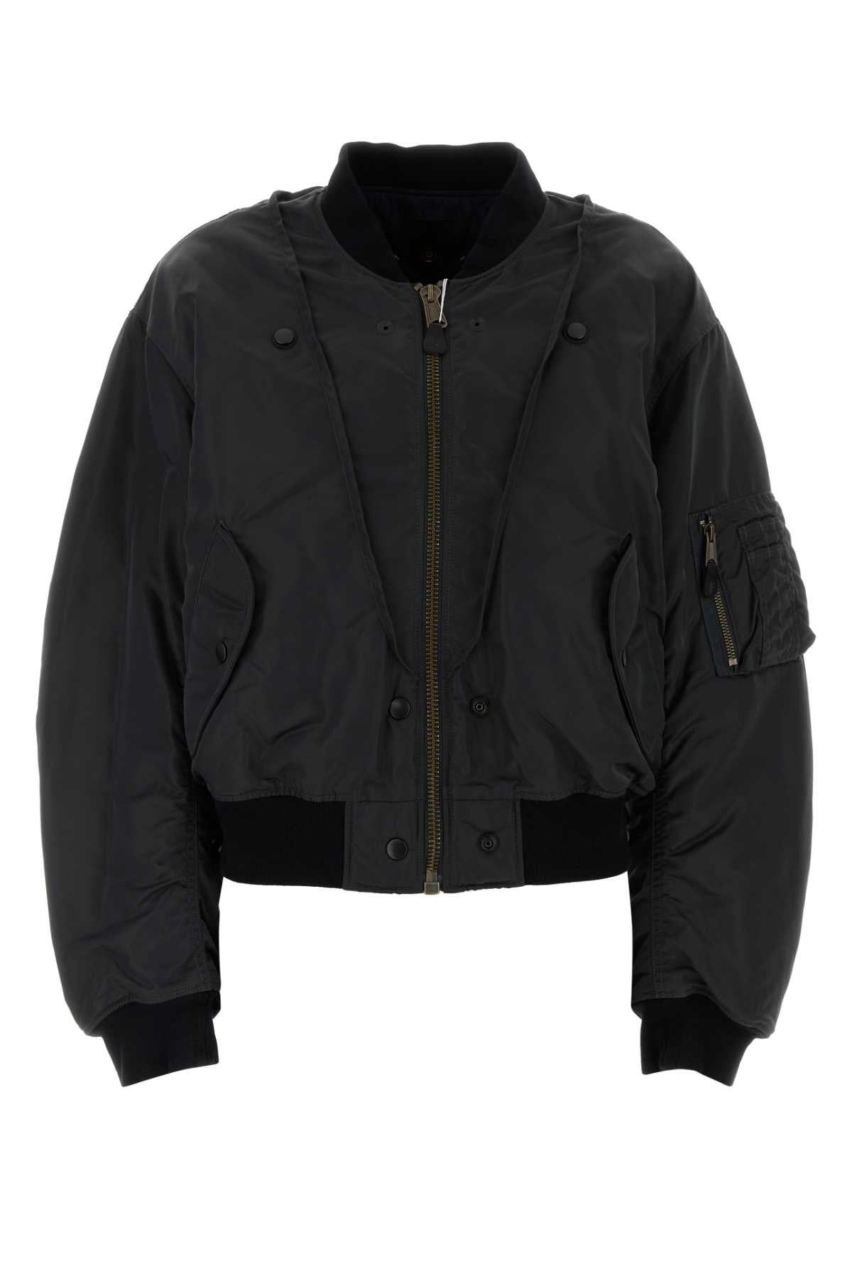 MAISON MARGIELA 슬레이트 나일론 봄버 자켓