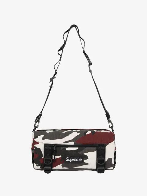 Supreme 카무플라주 프린트 메신저 백