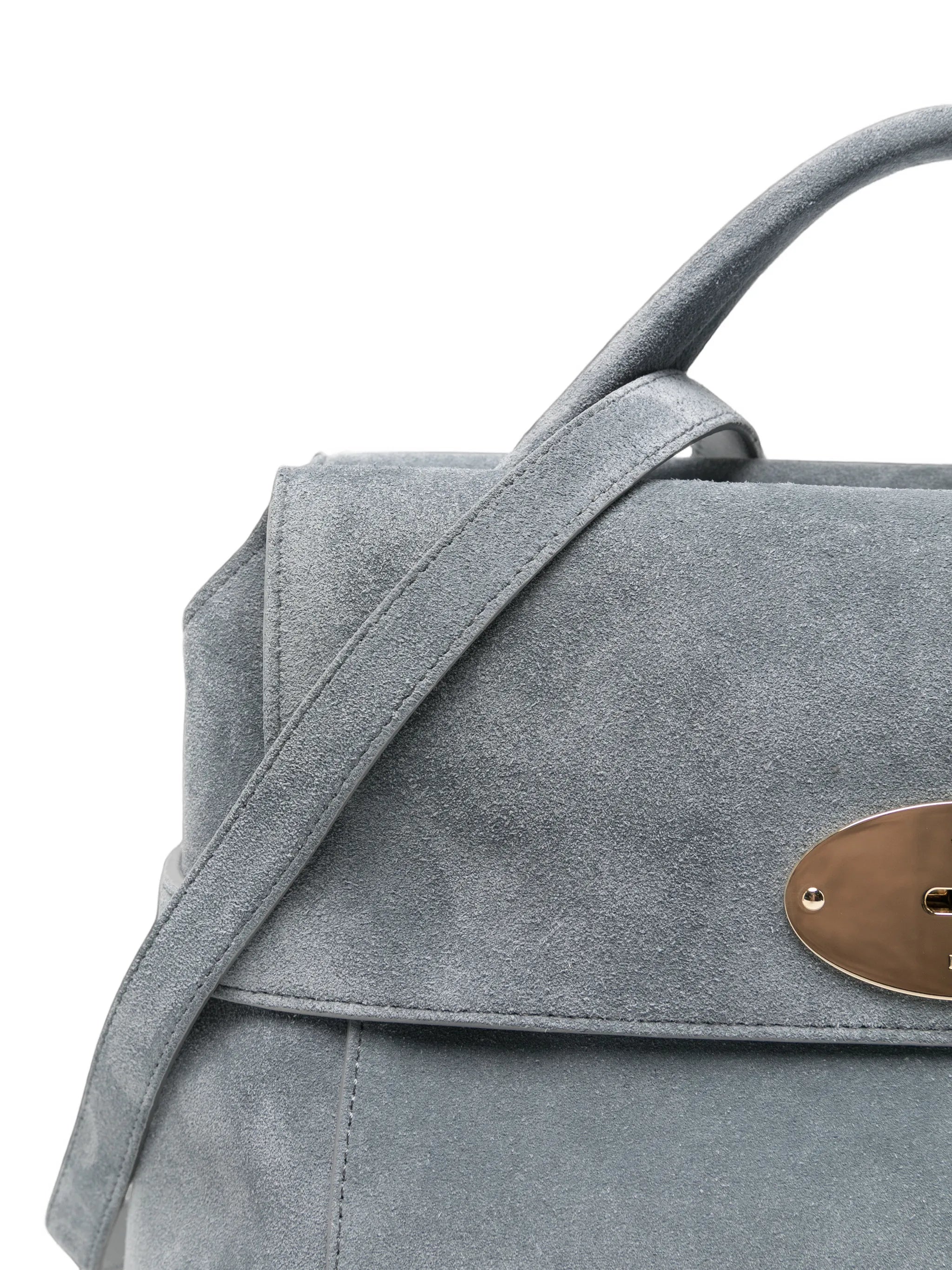 MULBERRY 스티비 스웨이드 토트백