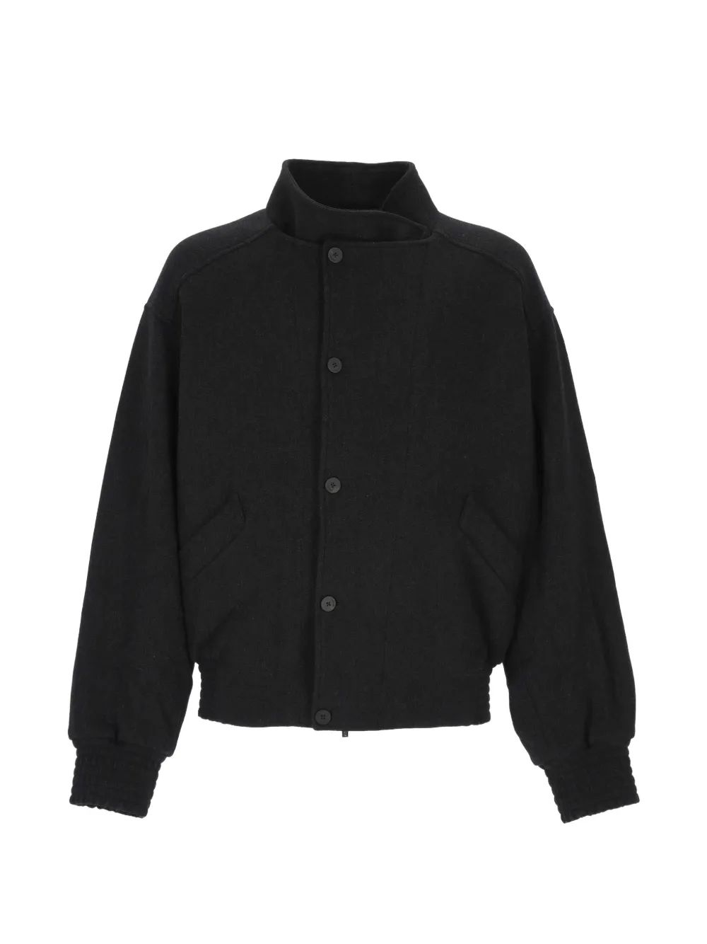 JACQUEMUS 퍼널 넥 엘라스틱 트림 자켓