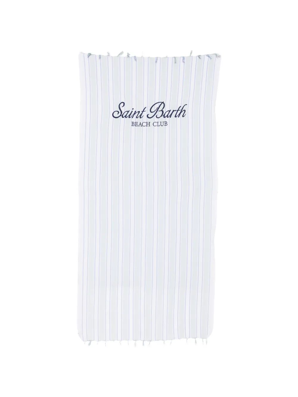 MC2 SAINT BARTH 자수 스트라이프 비치 타올