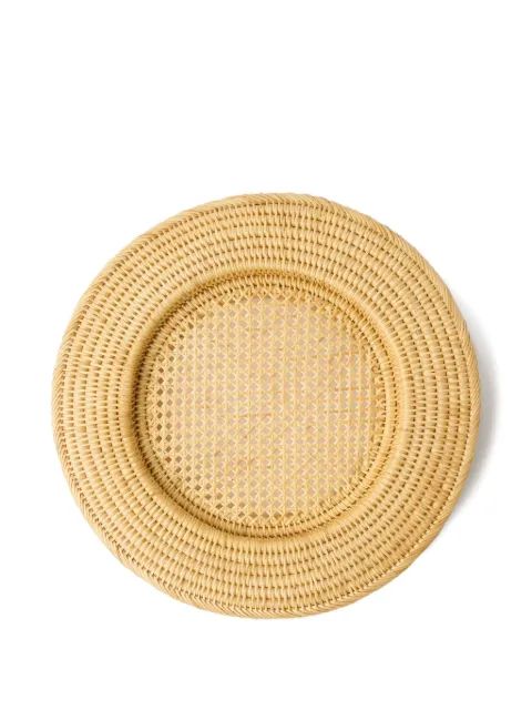 Cabana 우븐 사비아 라운드 트레이