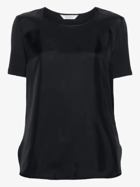 MAX MARA LEISURE 푸오코 반팔 블라우스