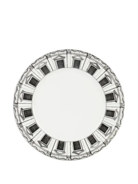 Fornasetti 아키텍투라 프린트 디너 플레이트