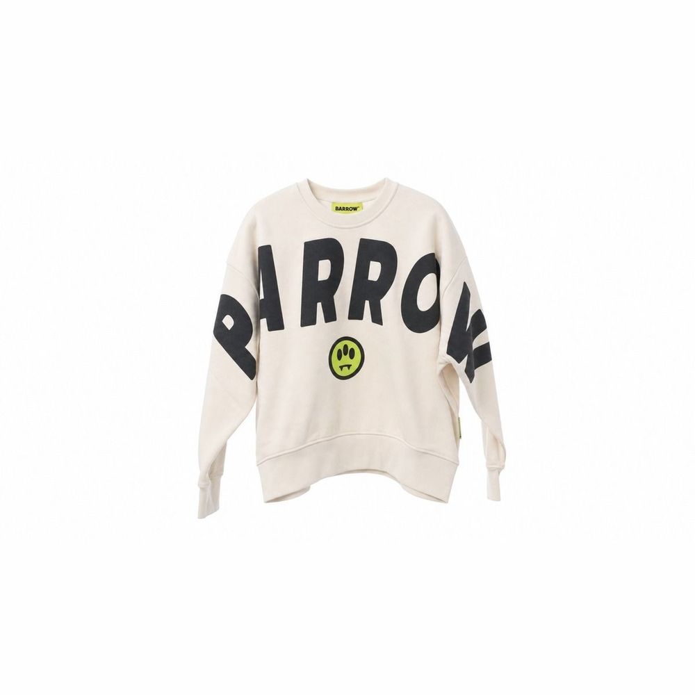 Barrow kids 로고 프린트 크루넥 맨투맨