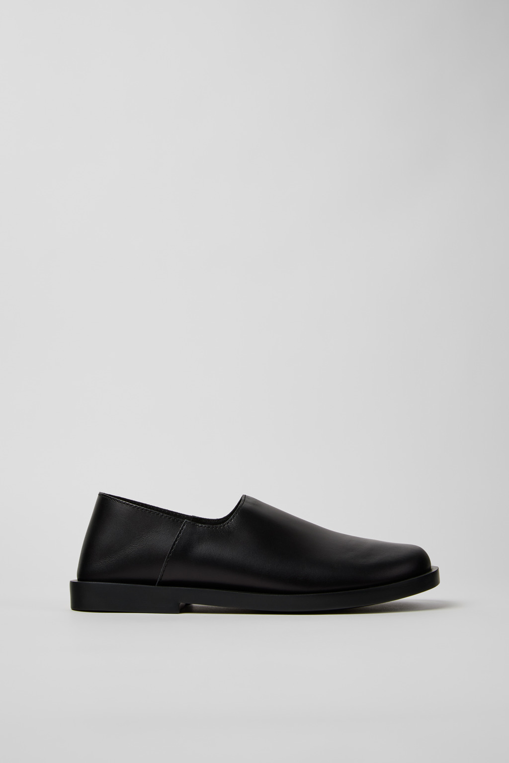 CAMPER 돈 블랙 가죽 슈즈