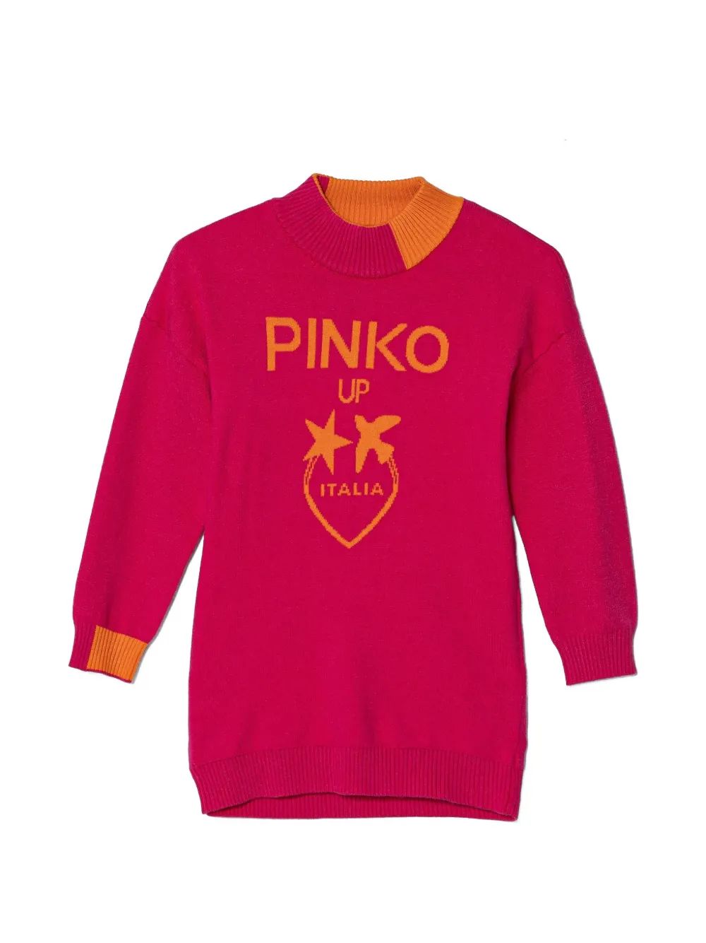 Pinko Kids 롱 슬리브 미니 원피스