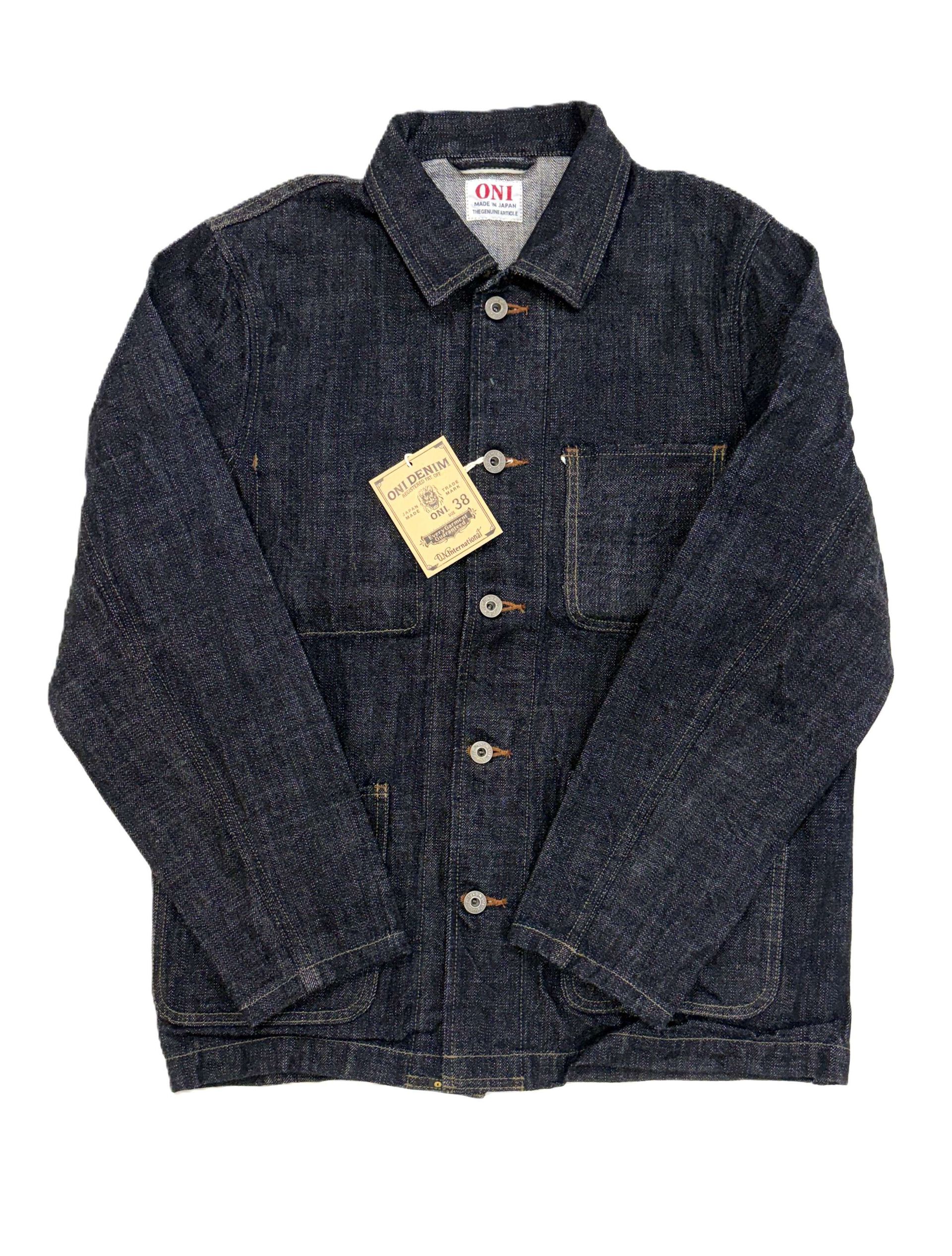 ONI DENIM ONI03502-LS13.5 13.5oz 롱 슬랩 데님 커버올