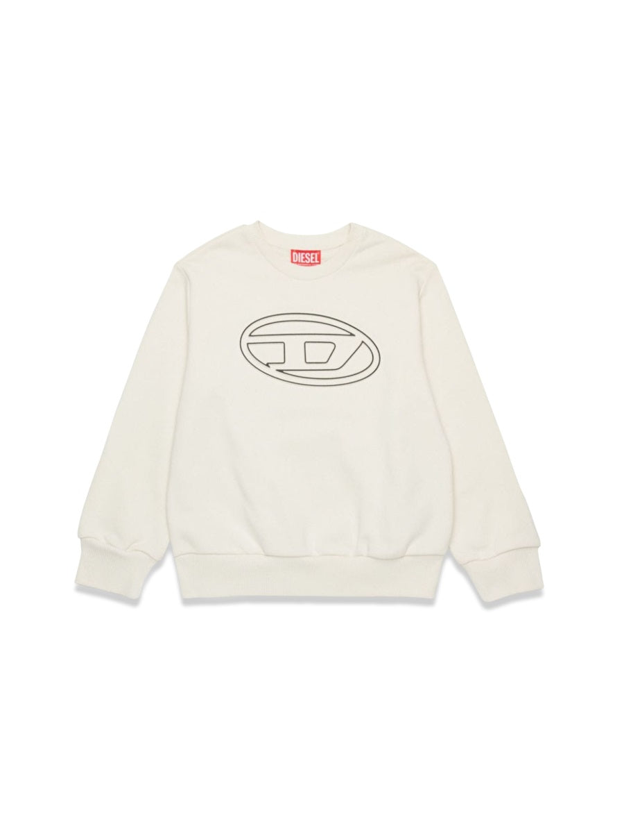 Diesel Kids 스마트 빅 오벌 맨투맨