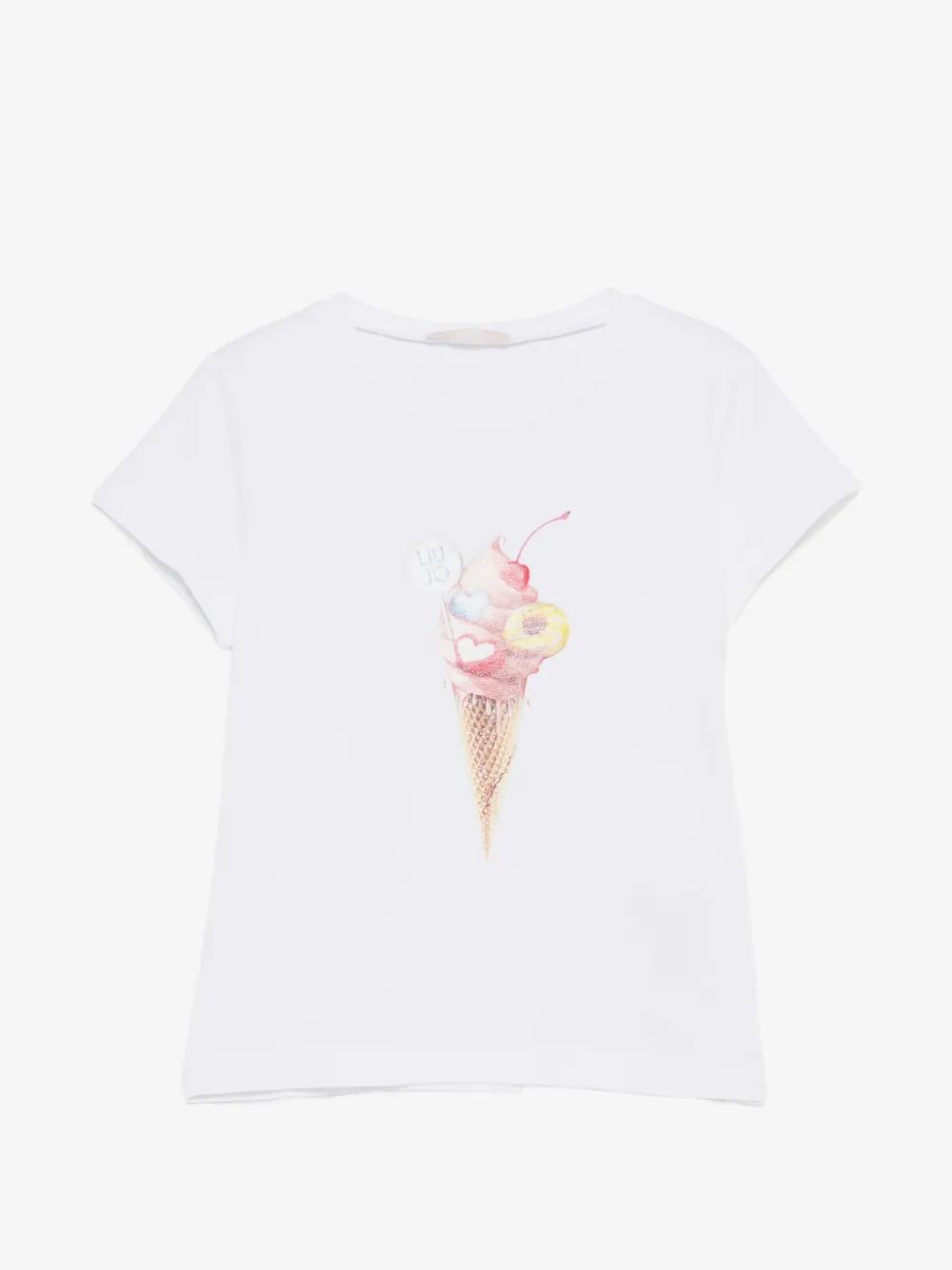 Liu Jo Kids 아이스크림 프린트 티셔츠