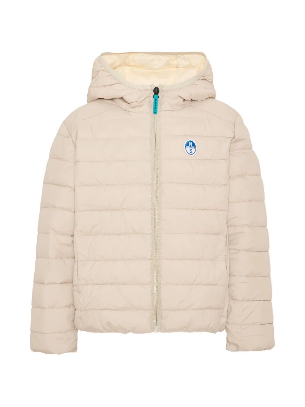 North Sails Kids 퀼팅 후드 자켓