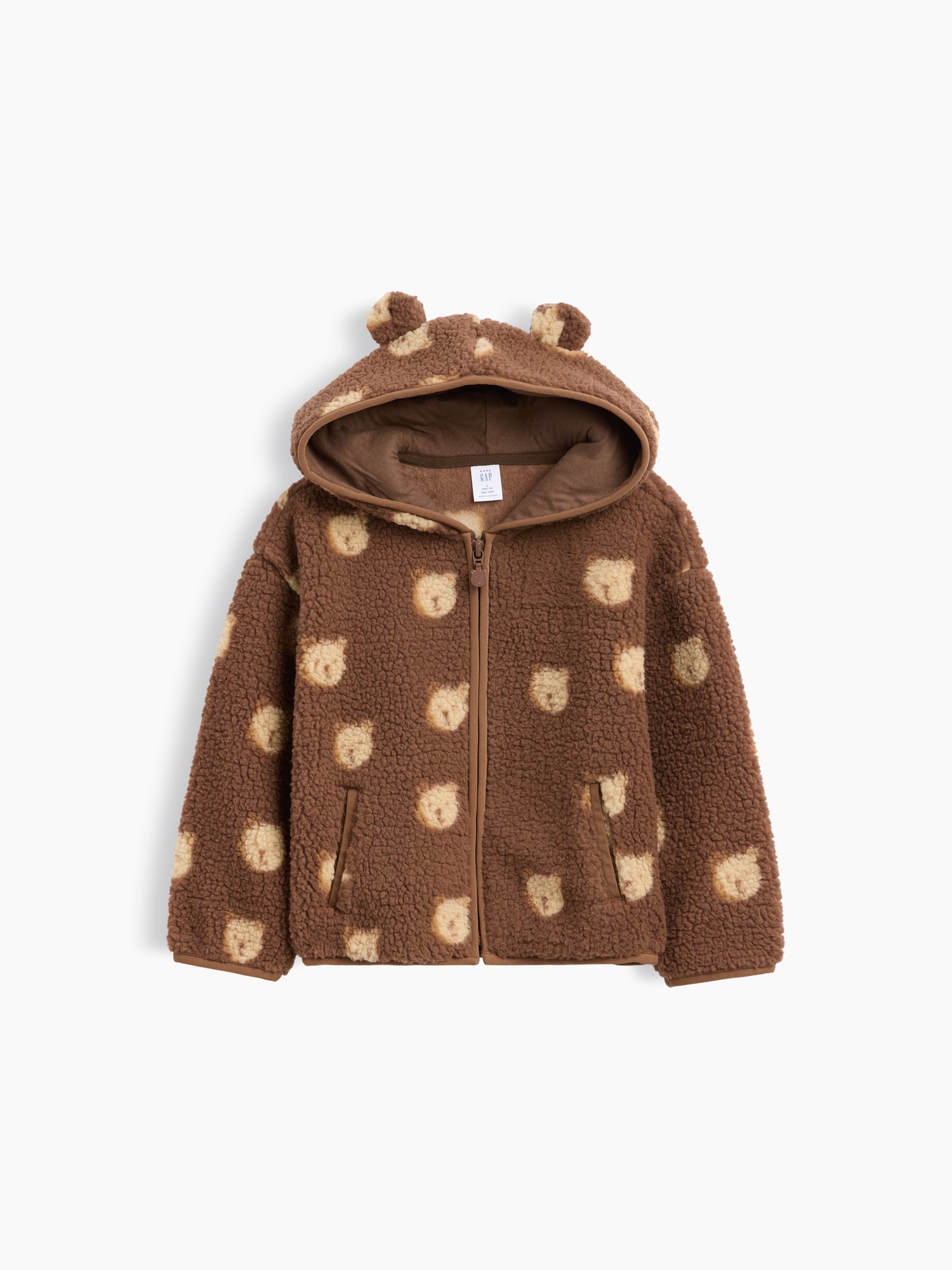 GAP 베이비 & 유아 셔파 곰 자켓