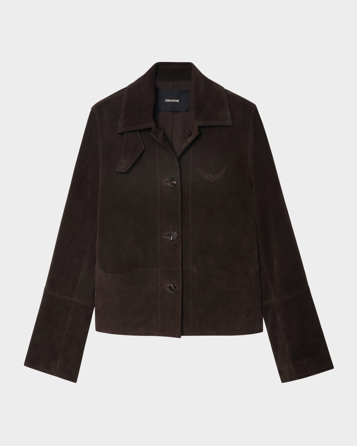 ZADIG & VOLTAIRE 레사 스웨이드 자켓