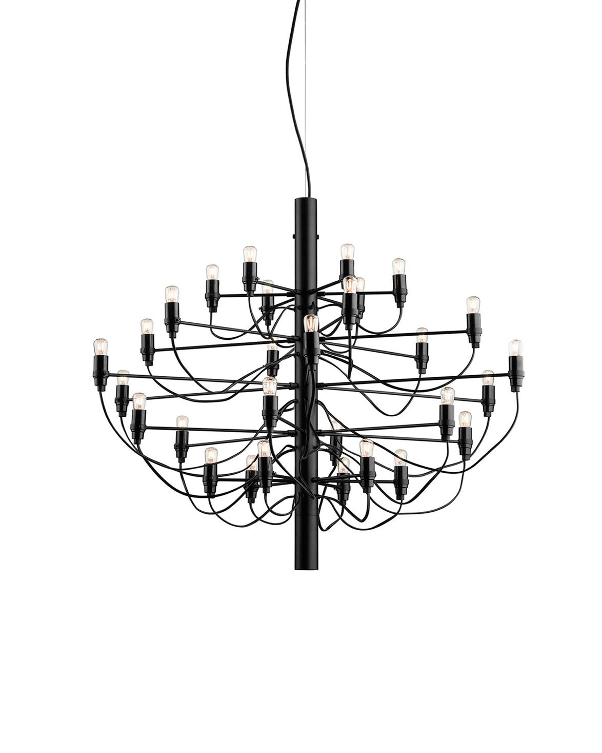 FLOS 2097/30 클리어 벌브 매트 블랙