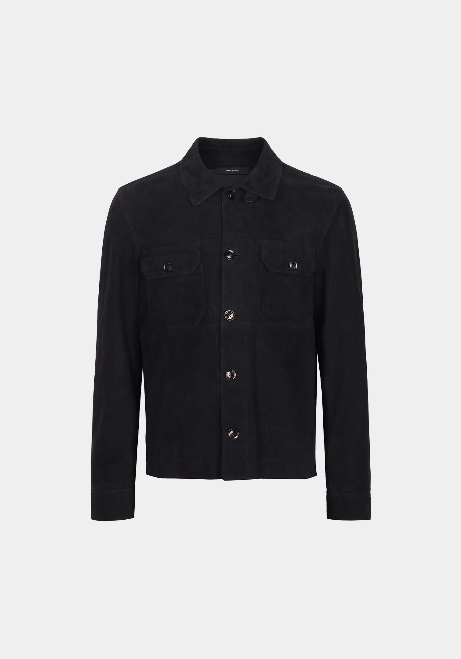 TOMFORD 톰포드 블랙 라이트 스웨이드 셔츠 자켓 LJS001 LMS003S23 LB999