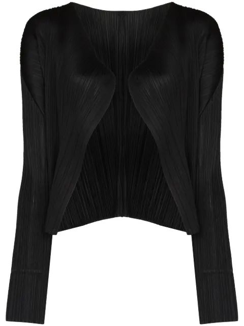 PLEATS PLEASE 플리세 롱슬리브 가디건