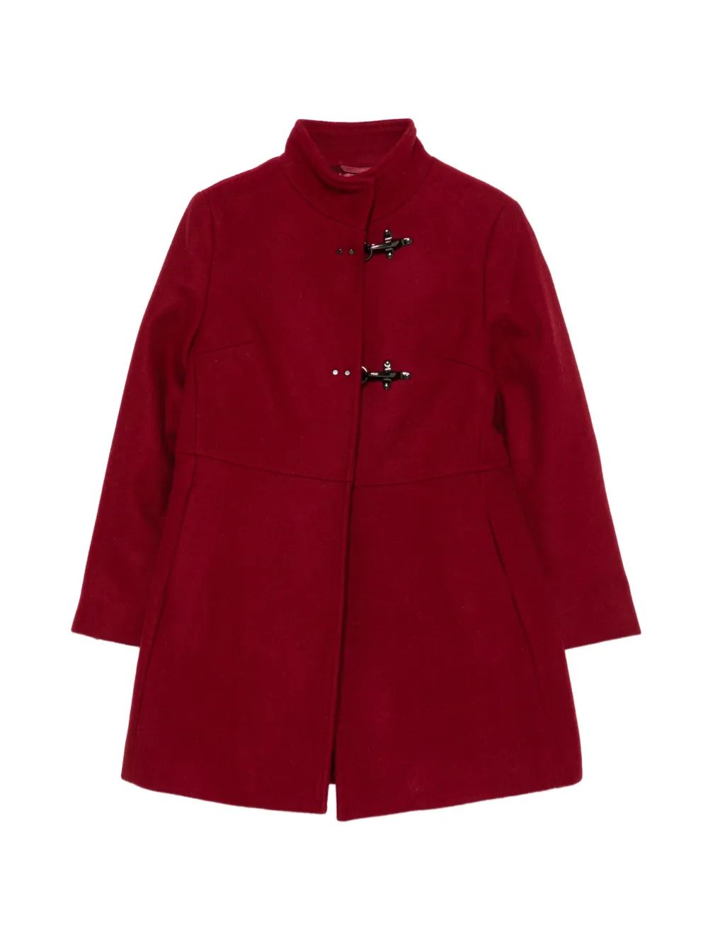 Fay Kids 벨크로 스탠드 칼라 코트