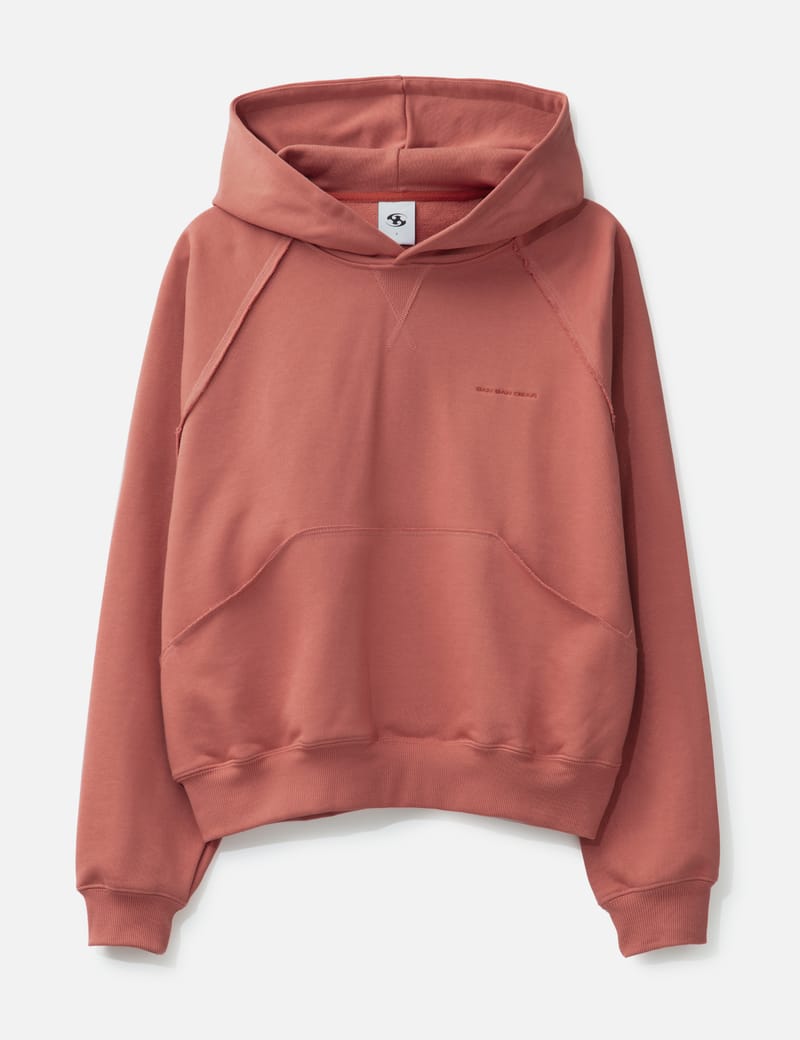San San Gear 스퀘어 포켓 후드티