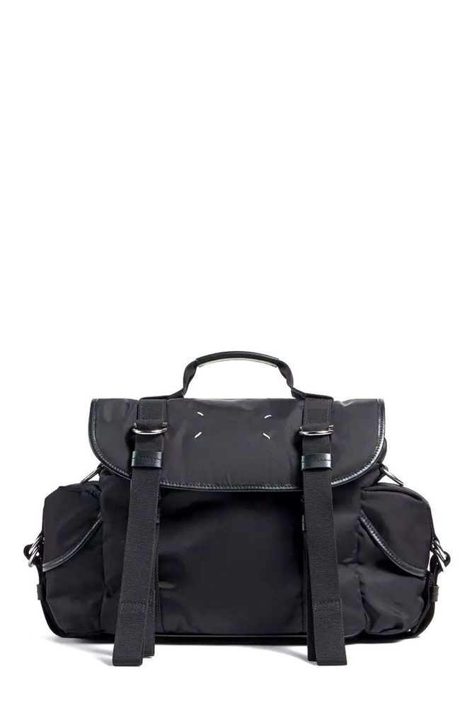 MAISON MARGIELA 로고 패치 메신저 백