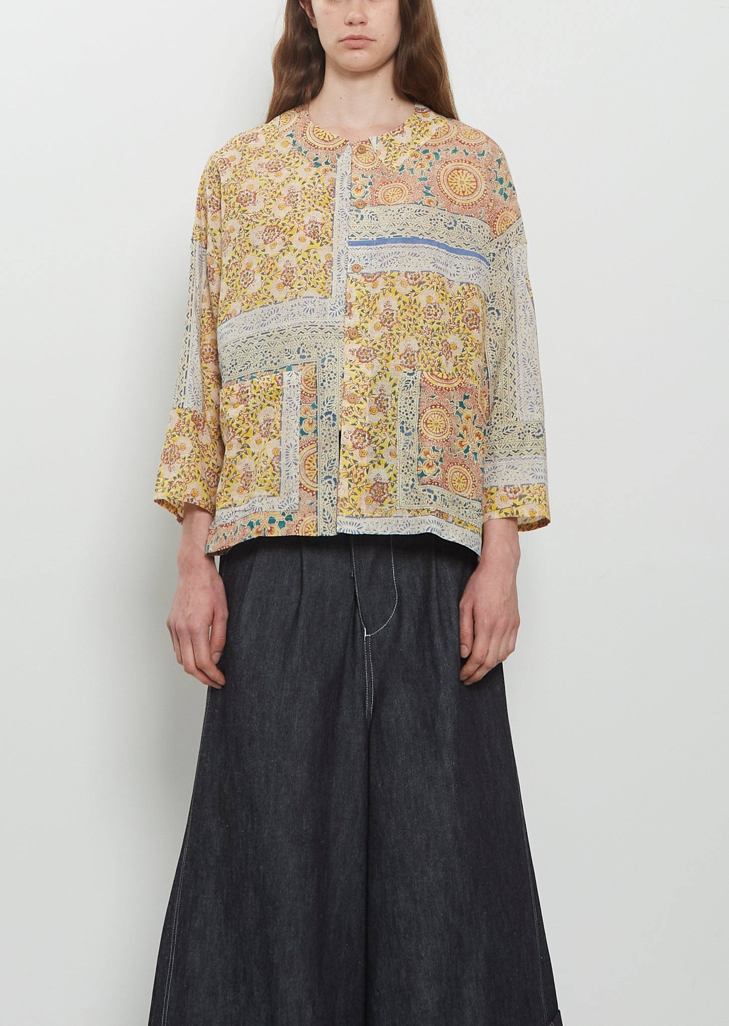 希少】visvim TUNIC P.O. KHADI BANDANA P.W.