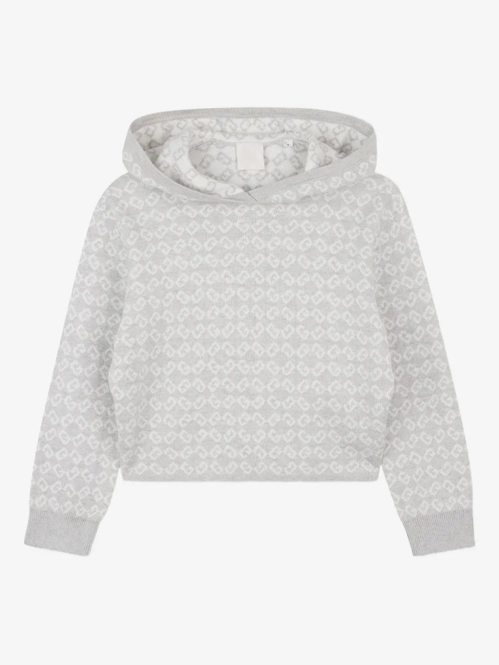 Givenchy Kids 로고 자카드 후드티