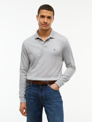 TOMMY HILFIGER 레귤러 핏 긴팔 폴로