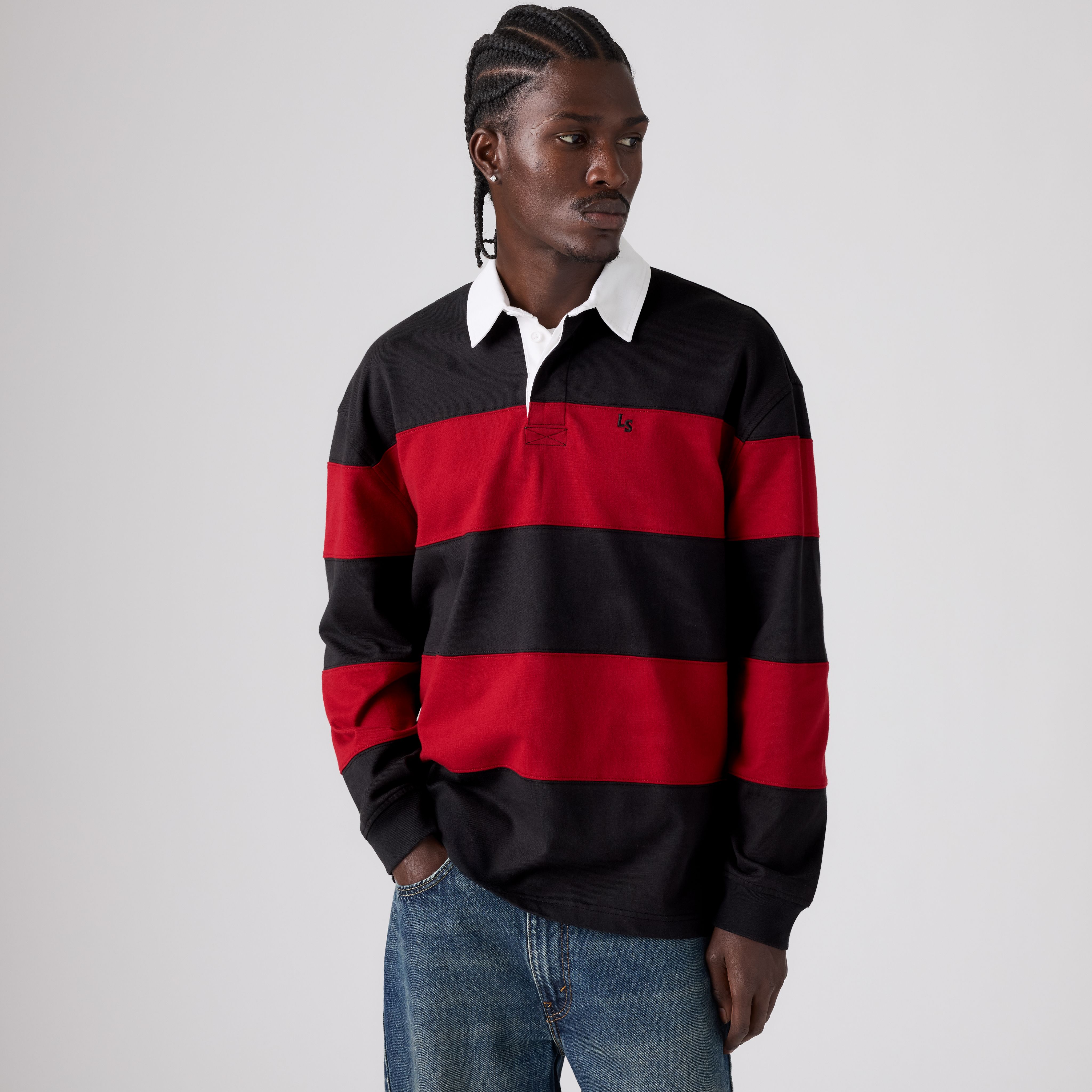 LEVI'S 피스드 유니온 러그비 셔츠