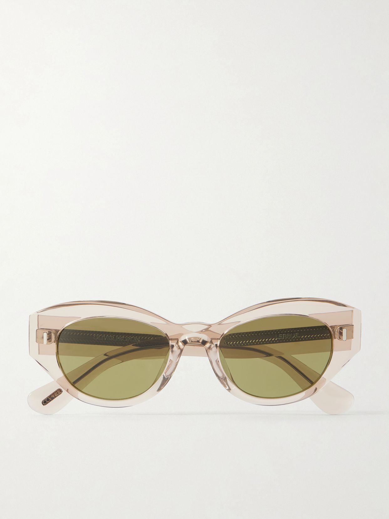 oliver peoples 레르유 캣아이 아세테이트 선글라스