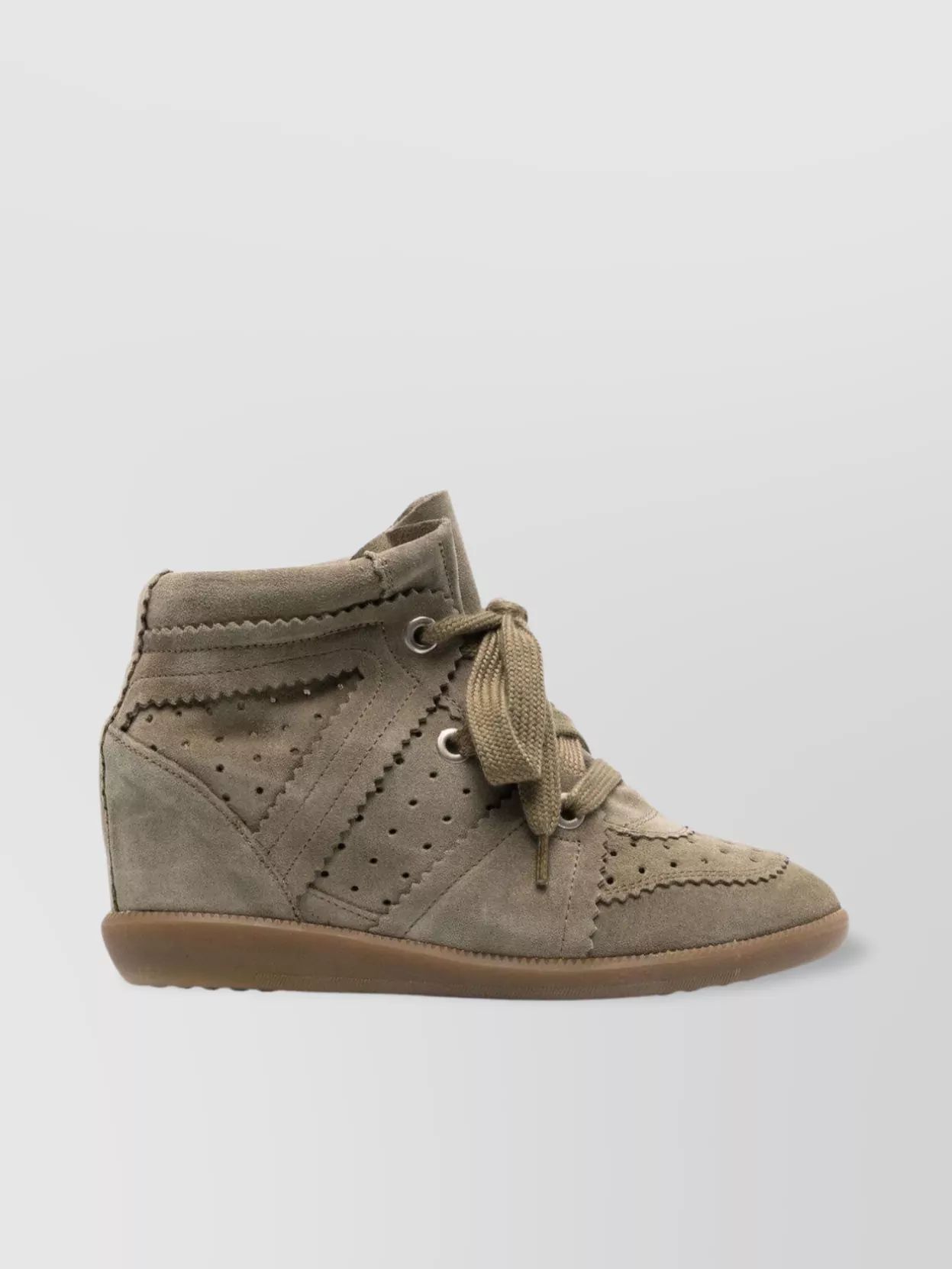 ISABEL MARANT 가죽 하이탑 스니커즈