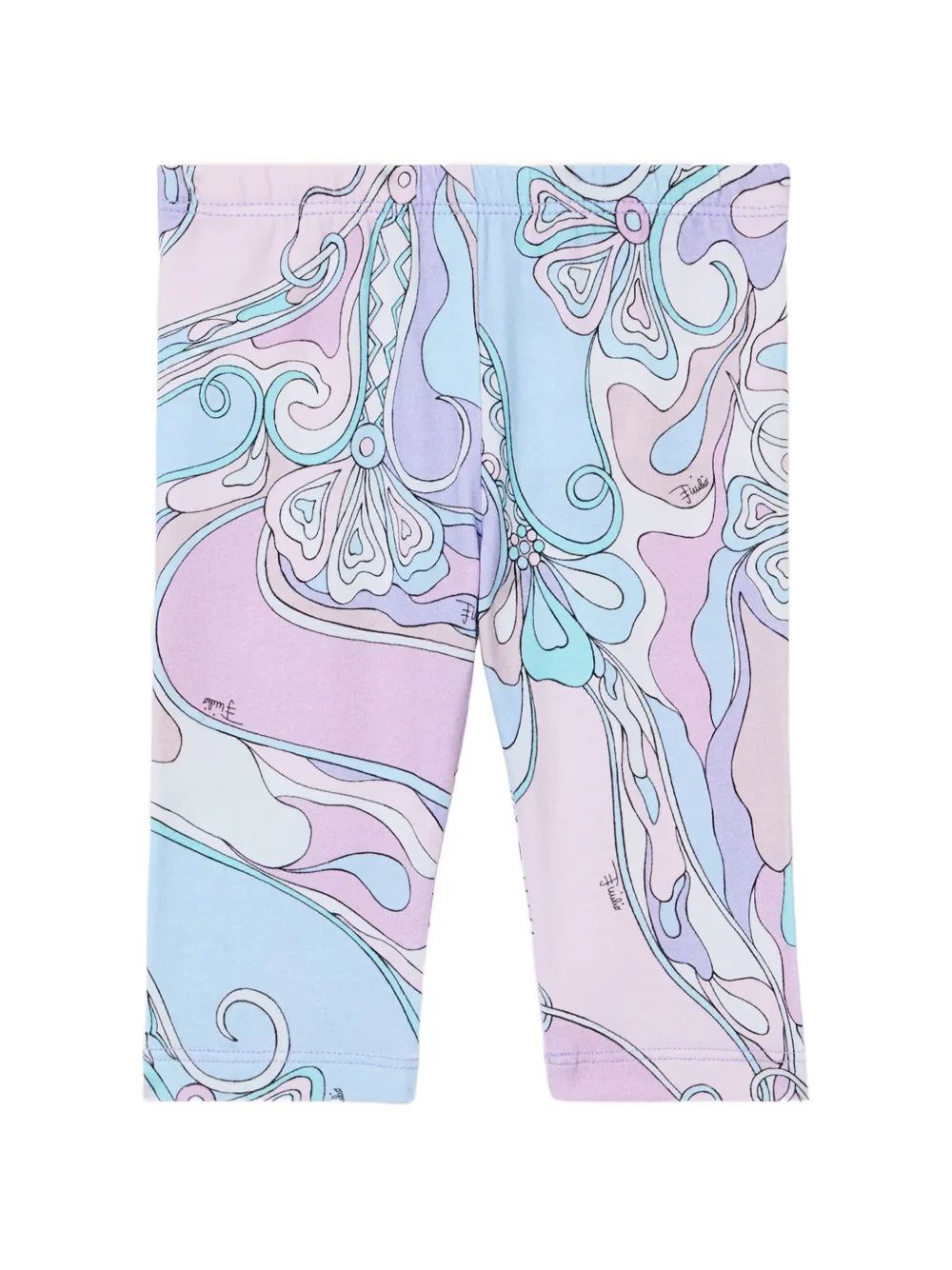 PUCCI KIDS 오르키데이 프린트 레깅스