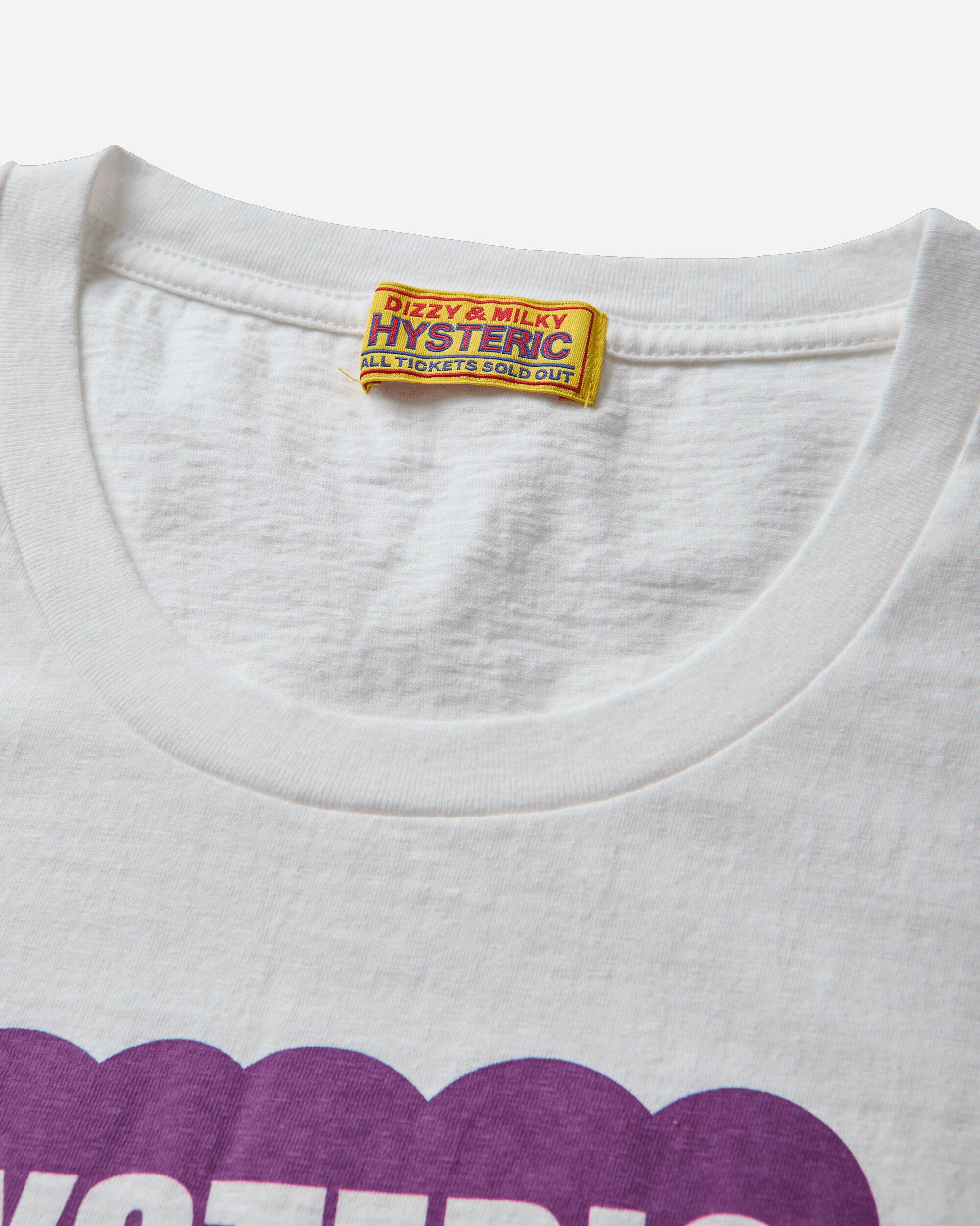 HYSTERIC GLAMOUR 여성 히스테릭 클럽 베이비 티셔츠
